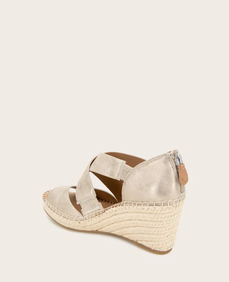 GENTLE SOULS - Corinne Leather Espadrille Wedge>Kenneth Cole Online