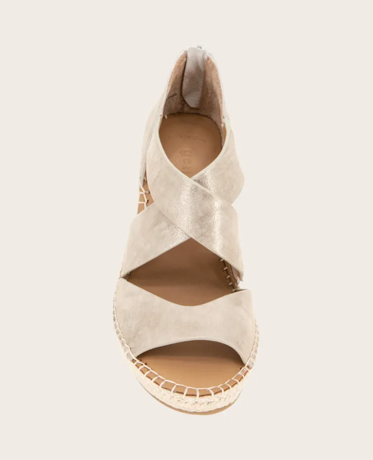 GENTLE SOULS - Corinne Leather Espadrille Wedge>Kenneth Cole Online