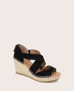 GENTLE SOULS - Corinne Nubuck Espadrille Wedge><noscript><img width=