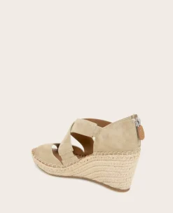 GENTLE SOULS - Corinne Suede Espadrille Wedge><noscript><img width=