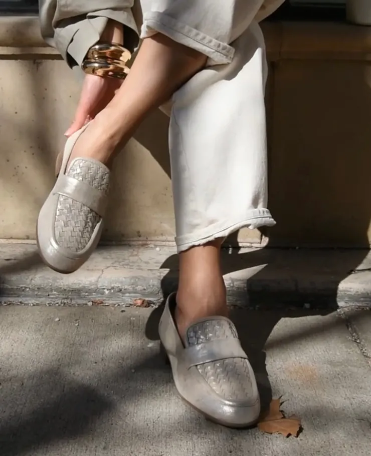 GENTLE SOULS - Crew Woven Metallic Loafer>Kenneth Cole Discount