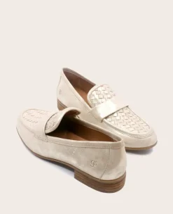 GENTLE SOULS - Crew Woven Metallic Loafer><noscript><img width=