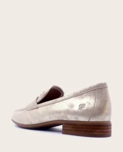 GENTLE SOULS - Crew Woven Metallic Loafer><noscript><img width=