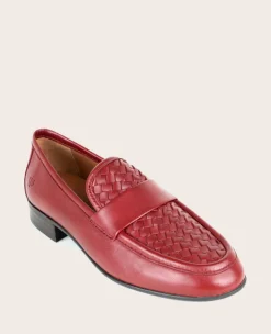 GENTLE SOULS - Crew Woven Leather Loafer><noscript><img width=
