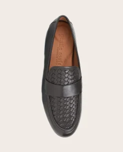 GENTLE SOULS - Crew Woven Leather Loafer><noscript><img width=