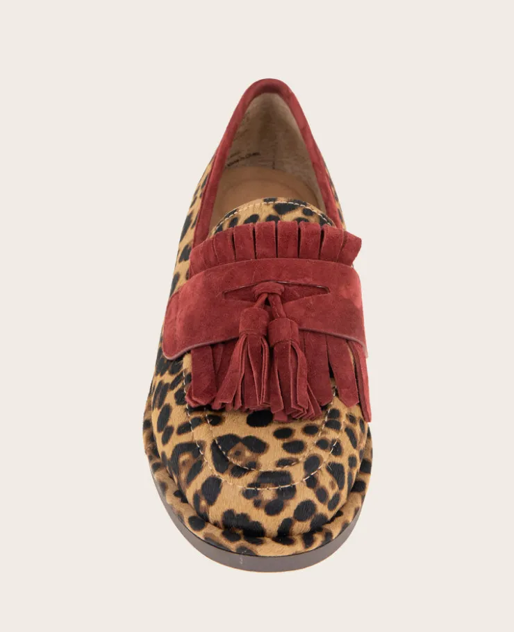 GENTLE SOULS - Cydney Haircalf And Suede Tassel Loafer>Kenneth Cole Clearance
