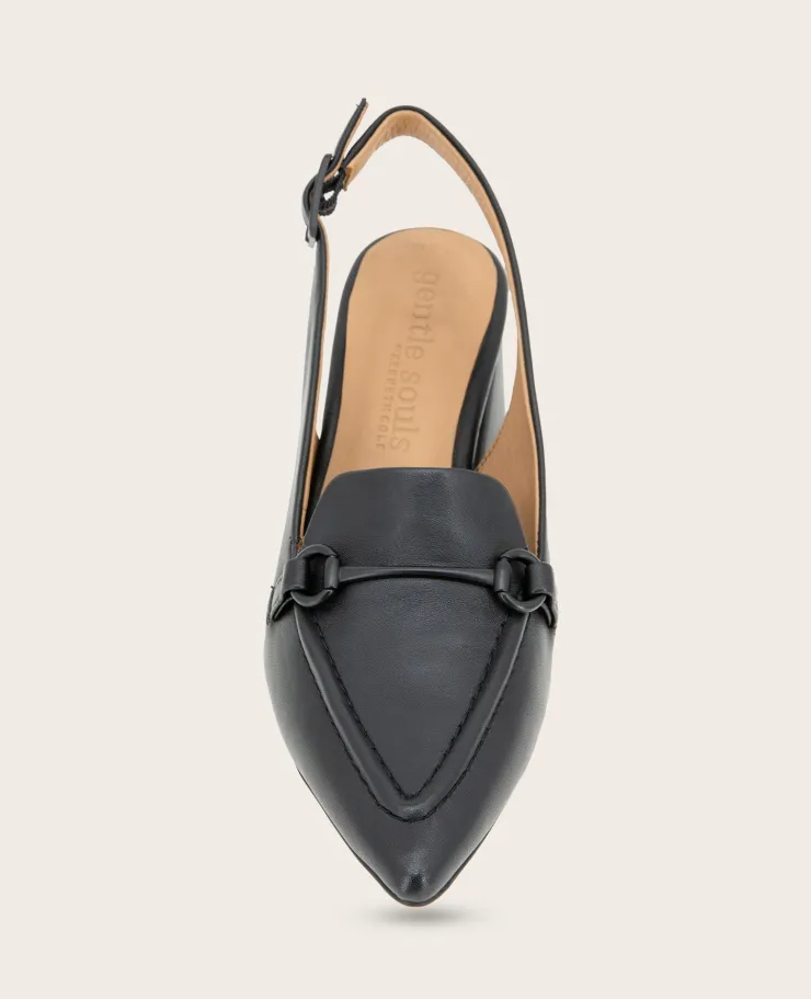 GENTLE SOULS - Dawson Bit Leather Slingback>Kenneth Cole New