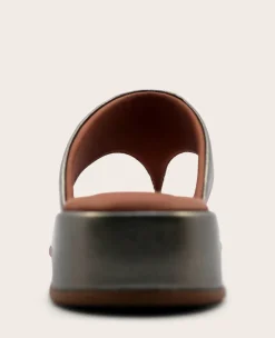 GENTLE SOULS - Daya Metallic Thong Sandal><noscript><img width=