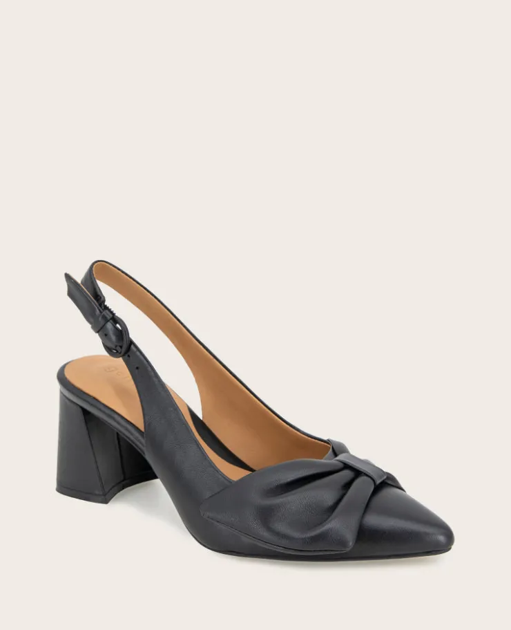 GENTLE SOULS - Diana Leather Bow Slingback Heel>Kenneth Cole Sale