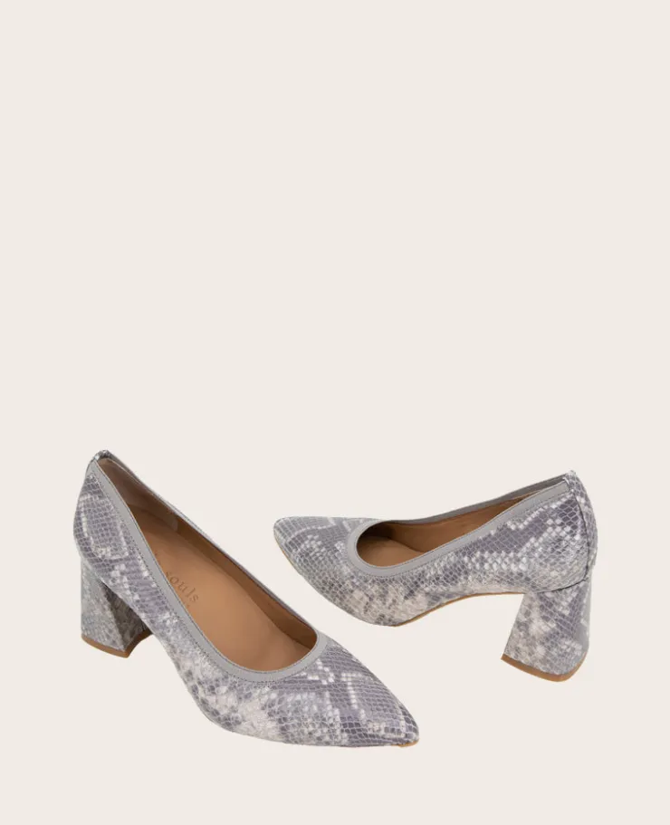GENTLE SOULS - Dionne Snakeskin Leather Heel>Kenneth Cole