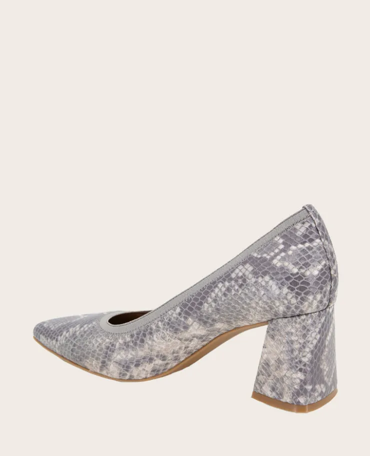 GENTLE SOULS - Dionne Snakeskin Leather Heel>Kenneth Cole
