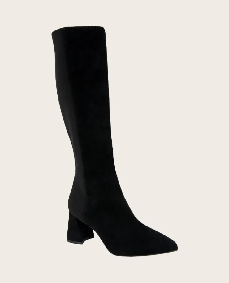 GENTLE SOULS - Dionne Suede Elastic Heel Boot>Kenneth Cole New