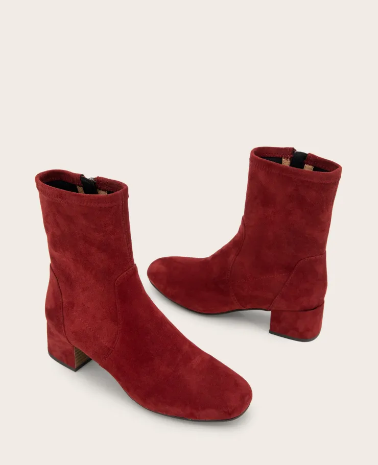 GENTLE SOULS - Ella Micro Suede Stretch Bootie>Kenneth Cole Clearance