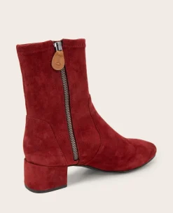 GENTLE SOULS - Ella Micro Suede Stretch Bootie><noscript><img width=