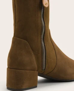 GENTLE SOULS - Ella Micro Suede Stretch Bootie><noscript><img width=