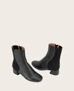 GENTLE SOULS - Emily Leather Elastic Side Zip Boot><noscript><img width=