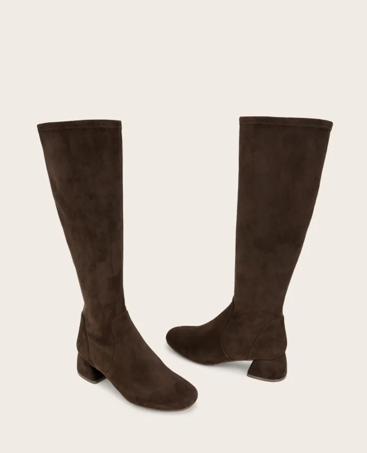 GENTLE SOULS - Emily Micro Suede Stretch Boot with Wide Calf>Kenneth Cole Hot