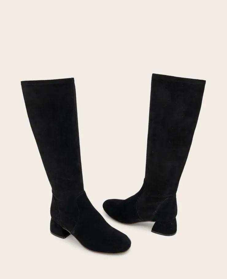 GENTLE SOULS - Emily Micro Suede Stretch Boot with Wide Calf>Kenneth Cole Discount