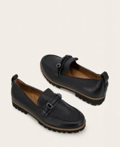 GENTLE SOULS - Eugene Leather Lug Bit Loafer><noscript><img width=