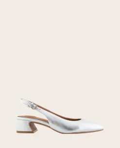 GENTLE SOULS - Georgia Metallic Slingback Heel>Kenneth Cole Discount