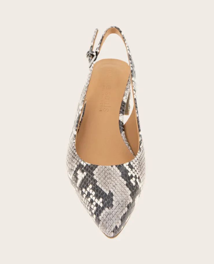 GENTLE SOULS - Georgia Snake Slingback Heel>Kenneth Cole