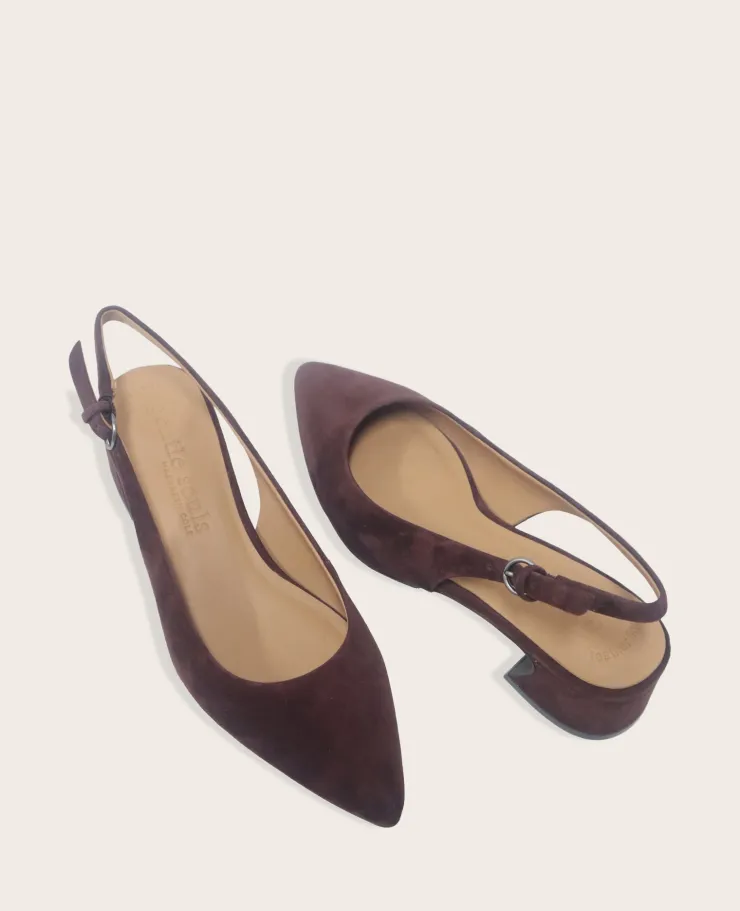 GENTLE SOULS - Georgia Suede Slingback Heel>Kenneth Cole