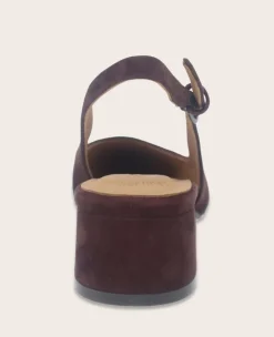 GENTLE SOULS - Georgia Suede Slingback Heel><noscript><img width=