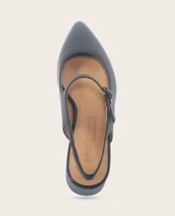 GENTLE SOULS - Gladys Leather Ankle Strap Slingback><noscript><img width=