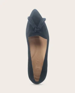 GENTLE SOULS - Glova Suede Tassel Heel><noscript><img width=