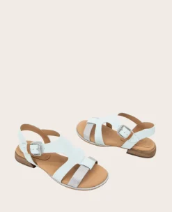 GENTLE SOULS - Haisley Leather Metallic Combo Sandal><noscript><img width=