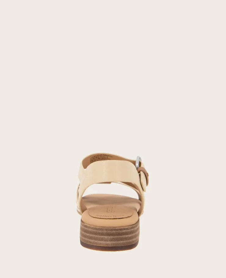 GENTLE SOULS - Haisley Leather Metallic Combo Sandal>Kenneth Cole Clearance