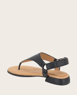 GENTLE SOULS - Holly Leather Ankle Strap Thong><noscript><img width=