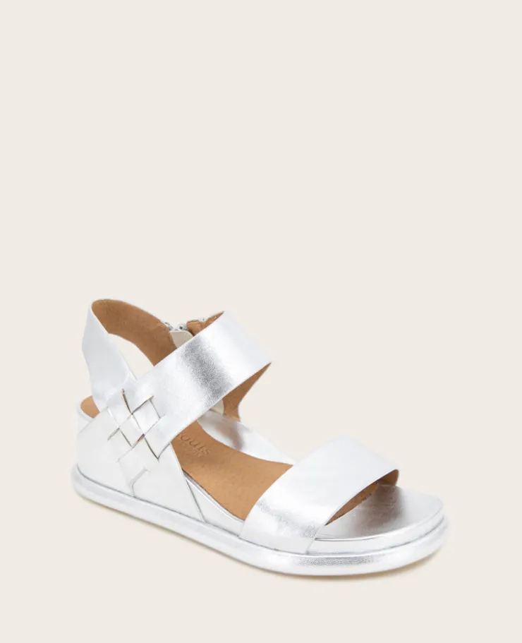 GENTLE SOULS - Jolisa Metallic Woven Detail Wedge>Kenneth Cole Clearance