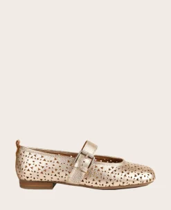 GENTLE SOULS - Karla Perforated Metallic Mary Jane>Kenneth Cole Online