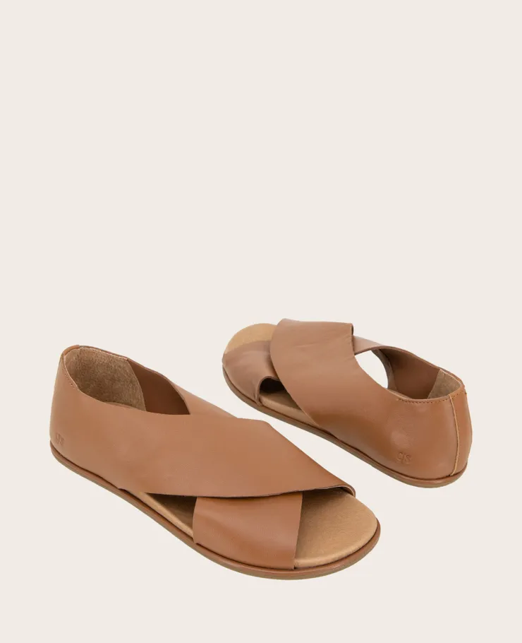 GENTLE SOULS - Laniey X-Band Leather Sandal>Kenneth Cole Online