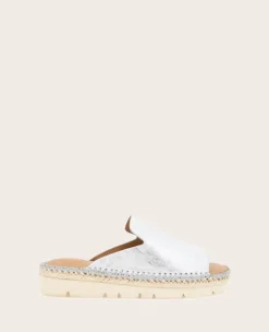 GENTLE SOULS - Leilani Metallic Platform Slip On Sandal>Kenneth Cole