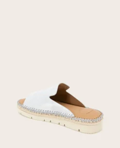GENTLE SOULS - Leilani Metallic Platform Slip On Sandal><noscript><img width=