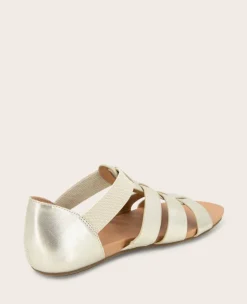 GENTLE SOULS - Lennon Metallic Fisherman Sandal><noscript><img width=