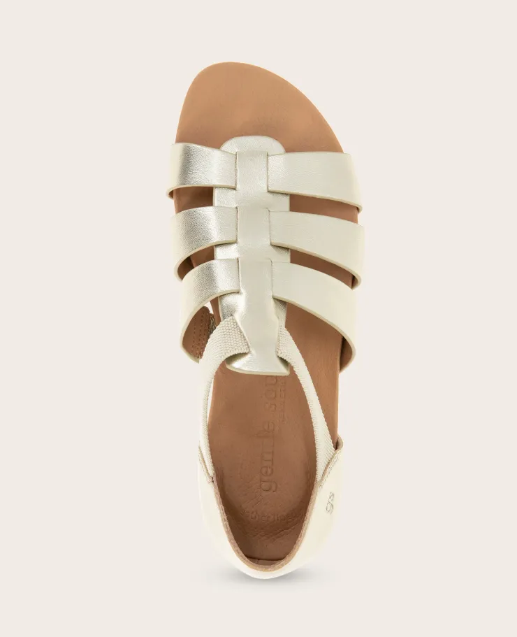 GENTLE SOULS - Lennon Metallic Fisherman Sandal>Kenneth Cole Online