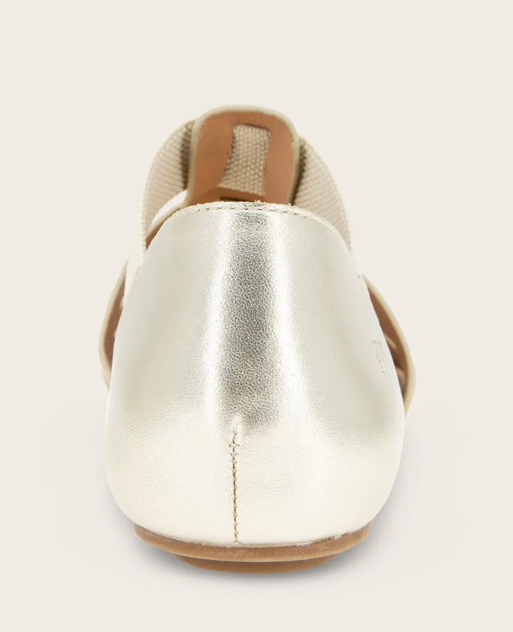 GENTLE SOULS - Lennon Metallic Fisherman Sandal>Kenneth Cole Online