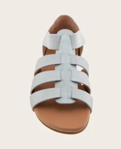 GENTLE SOULS - Lennon Metallic Fisherman Sandal><noscript><img width=
