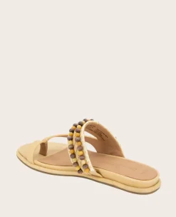 GENTLE SOULS - Lentini Leather Beaded Sandal><noscript><img width=