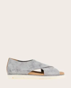 GENTLE SOULS - Leslie X Band Metallic Tread Sole Sandal>Kenneth Cole Outlet