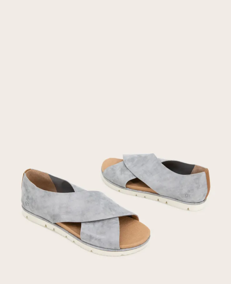 GENTLE SOULS - Leslie X Band Metallic Tread Sole Sandal>Kenneth Cole Outlet