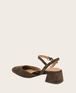 GENTLE SOULS - Lucinda Suede Closed Toe Strap Sandal><noscript><img width=