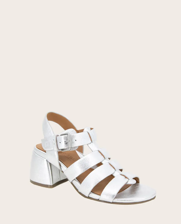 GENTLE SOULS - Margarite Leather Heel Sandal>Kenneth Cole Best