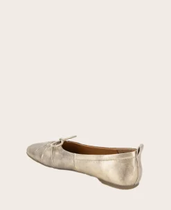 GENTLE SOULS - Marilyn Leather Pleated Ballet Flat><noscript><img width=