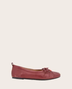 GENTLE SOULS -  Marilyn Leather Pleated Ballet Flat>Kenneth Cole
