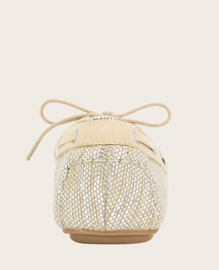 GENTLE SOULS - Marina Metallic Fabric Boat Shoe>Kenneth Cole Clearance