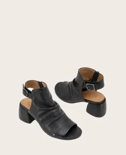 GENTLE SOULS - Marrion Leather Slingback Block Heel Sandal><noscript><img width=